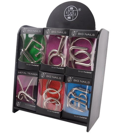 Casse-tête en métal : clou géant