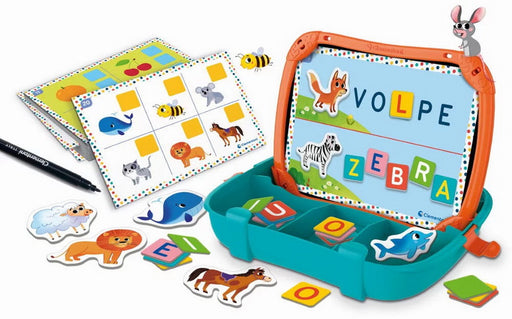 Mallette magnétique alphabet et animaux