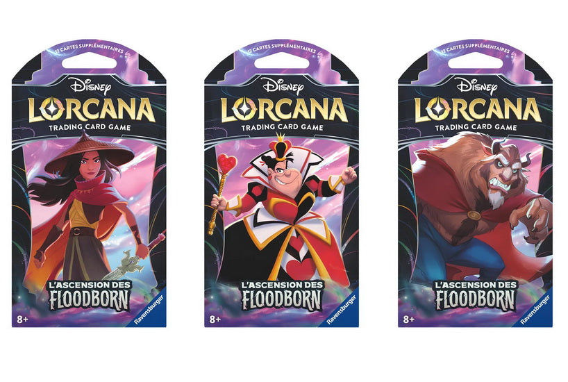 Vente ferme / Lorcana L'ascension des Floodborn Booster 3AS Série 2 