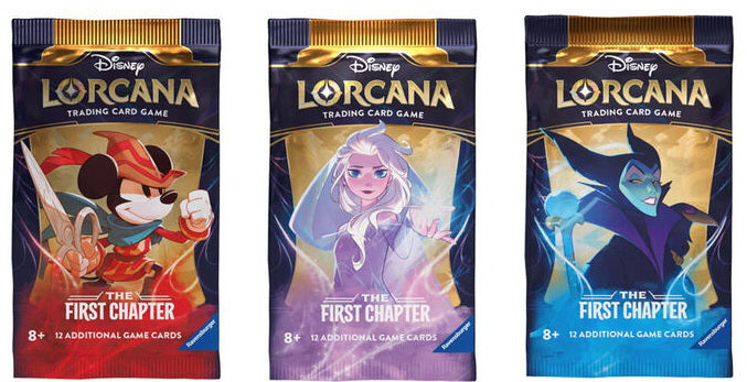 Vente ferme / Lorcana First Chapter Booster 3AS Set 1