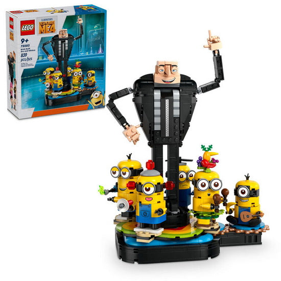 Gru et les Minions en briques