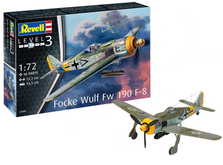 Avion de chasse Focke Wulf Fw190 F-8 1/72