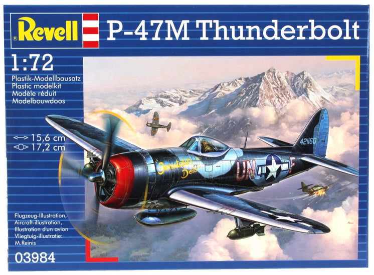 Avion de chasse P-47M Thunderbolt 1/72