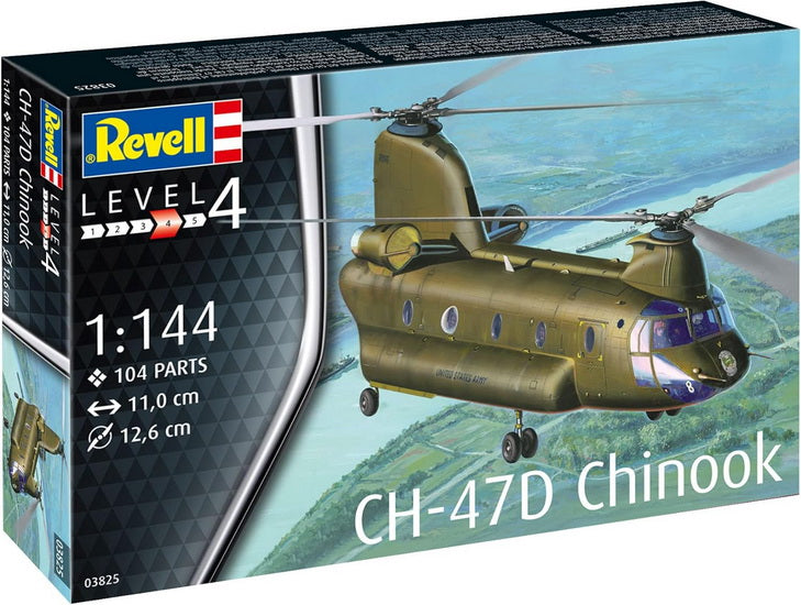Hélicoptère CH-47D Chinook 1/144
