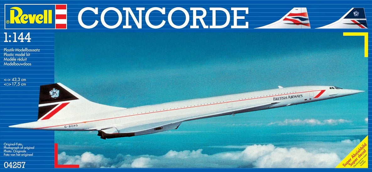 Concorde British Airways 1/144