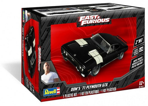 Plymouth GTX 1971 de Dominic 2 en 1 1/25