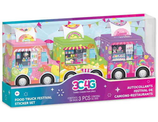 Ens. de collants 3 camion-restaurants