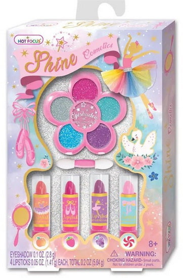 Ens. Baumes à lèvre et palette de maquillage