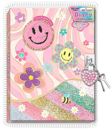 Journal Intime Avec Cadenas à Code Pour Filles 8-14 Ans - Motif Arc-en-ciel, Inclut Un Stylo, 18.3x14 Cm, Cadeau Idéal - 1