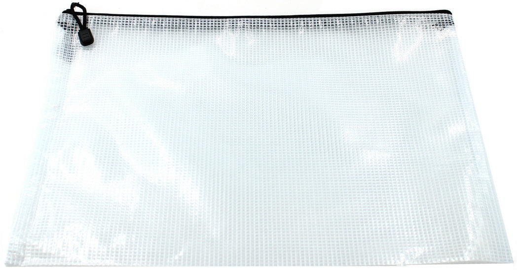 Enveloppe de plastique fermeture éclair noir