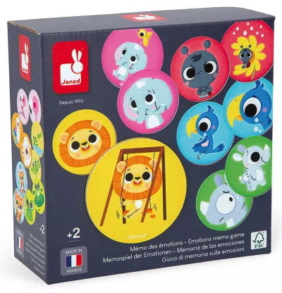 Jeu de mémoire les émotions