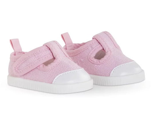 Chaussures roses pour poupon