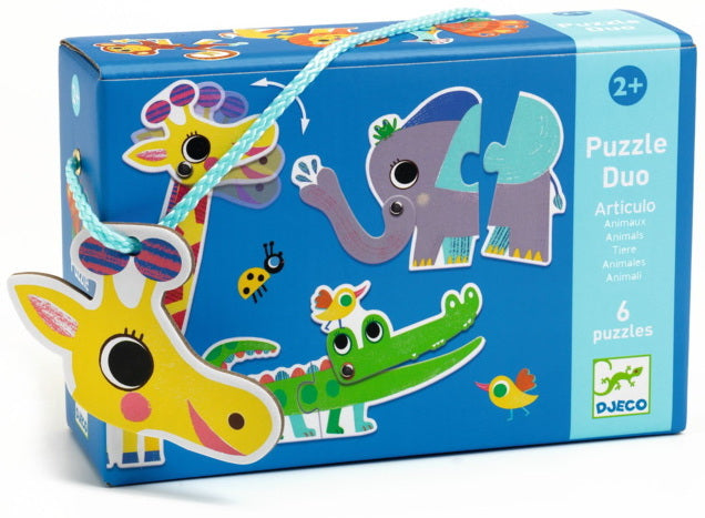 Puzzle Duo Articulo Animaux