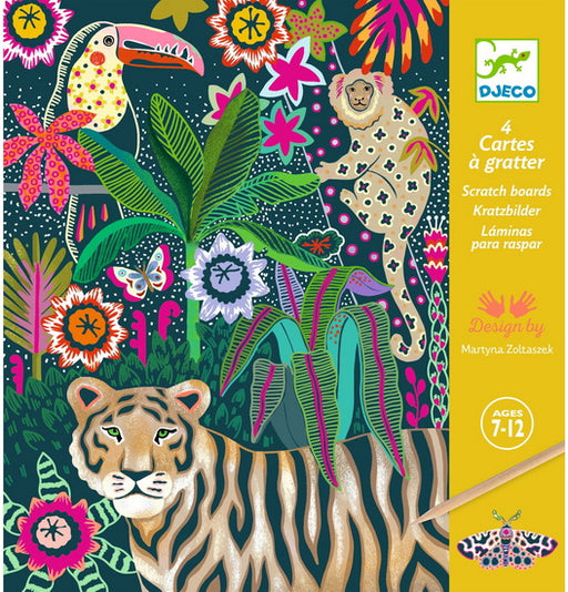 Carte à gratter Rococo