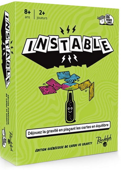 Instable: Cards vs Gravity édition Québécoise