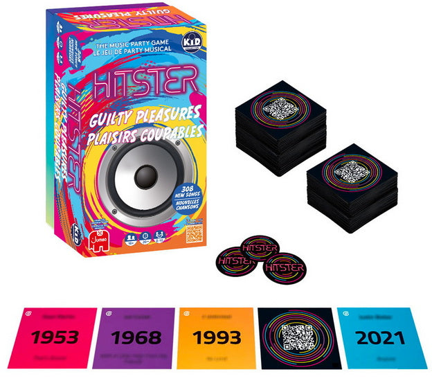 Hitster Le jeu des hits plaisirs coupables!