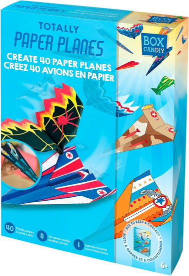 Ensemble d'art avion en papier