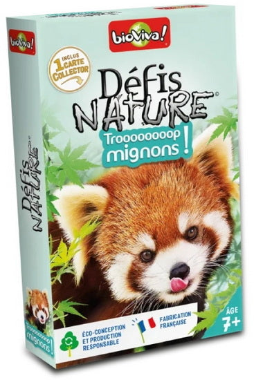 Cartes Défis nature Trop mignons
