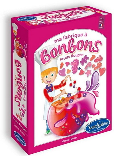 Mini fabrique à bonbons fruits rouges