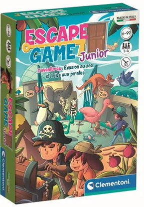 Escape game pocket junior : zoo et pirates