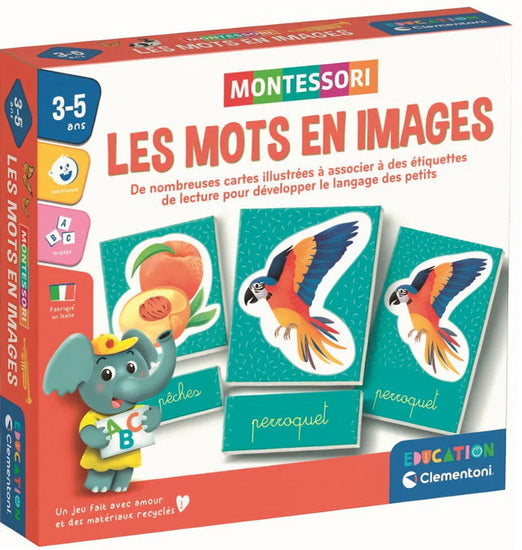 Montessori Les mots en images