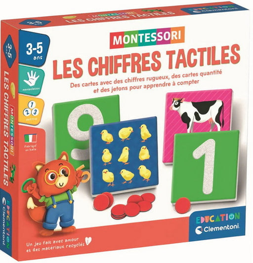 Montessori Les chiffres tactiles