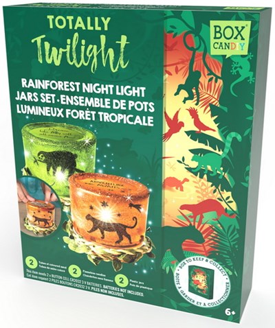 Ensemble d'art lampes forêt tropicale