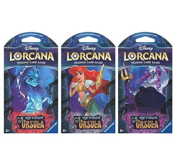 Vente ferme/Lorcana Le Retour d'Ursula Booster 3AS Série 4