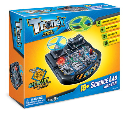 Laboratoire scientifique avec ventilateur