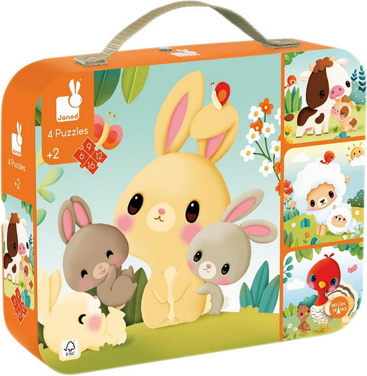 Animaux casse-tête progressif