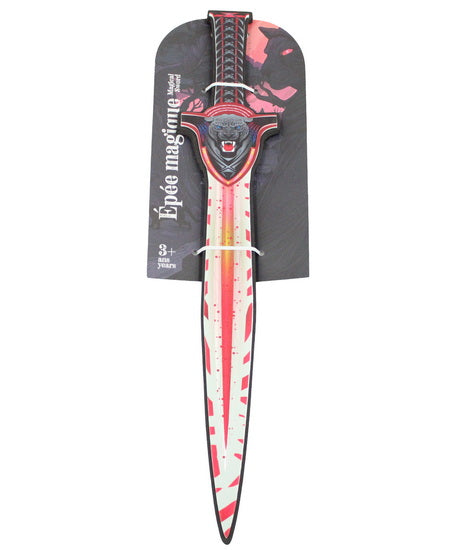 Épée panthère en mousse 50 cm