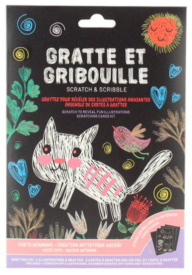 Images chats à gratter