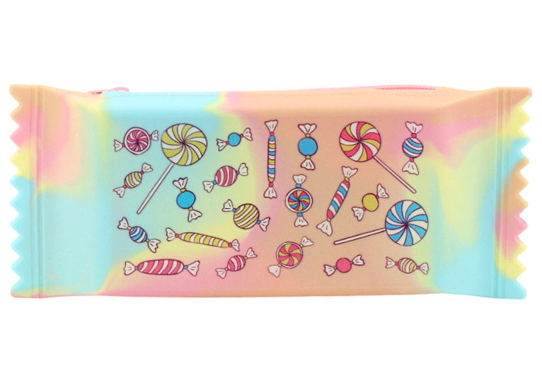 Étui à crayon bonbon en silicone