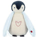 Veilleuse peluche pingouin bleu