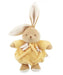 Peluche lapin jaune