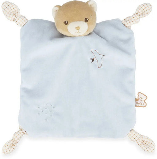 Doudou ourson bleu