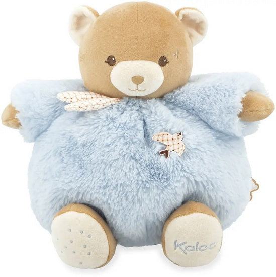 Peluche ours bleu 25cm
