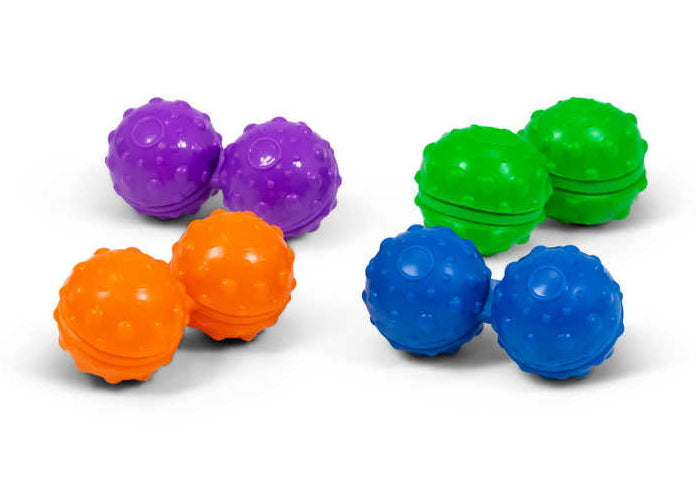 Double balle anti-stress toupie 4AS