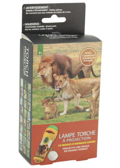 Lampe torche avec projections - Safari