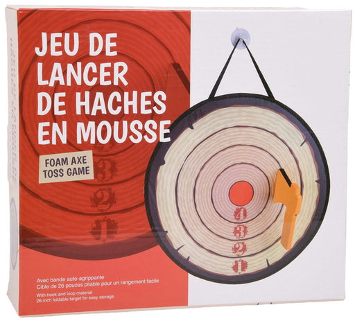 Jeu de lancer de haches en mousse