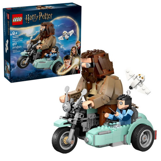 La balade en moto de Hagrid et Harry