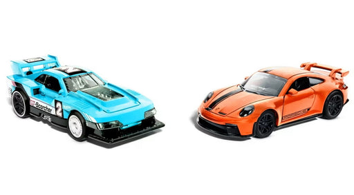 Hot Wheels Vehicule à rétro friction ensemble de 2 AS