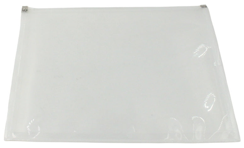 Env. à glissière format lettre transparent