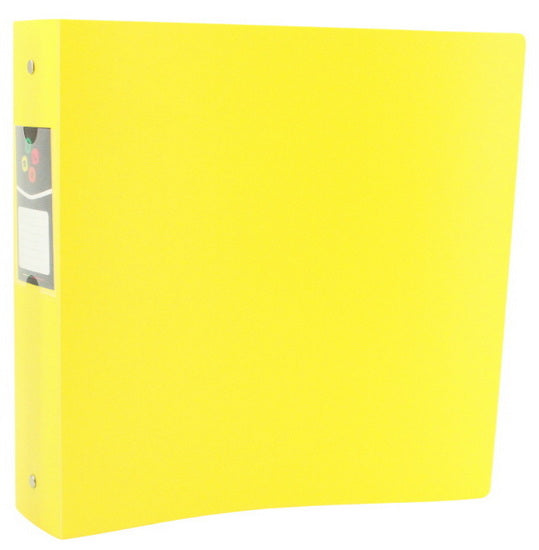 Reliure givrée 2" jaune