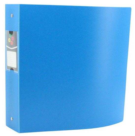 Reliure givrée 2" bleu