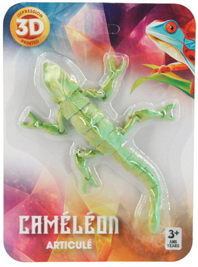 Figurine 3D Caméléon