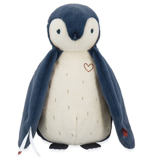 Peluche bruits blancs & enregistreur vocal bleu