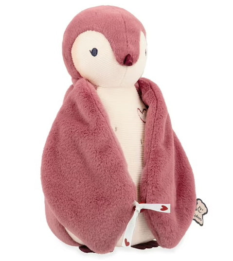 Peluche bruits blancs & enregistreur vocal rose