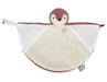 Doudou pingouin rose