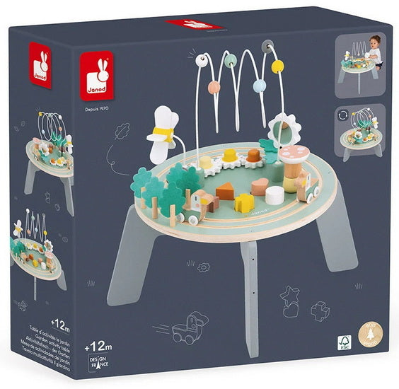 Table d'activités jardin